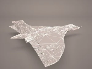 aircraft avro vulcan 3D Model