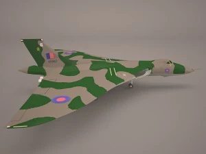 aircraft avro vulcan 3D Model