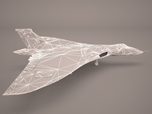 aircraft avro vulcan 3D Model