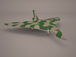 aircraft avro vulcan 3D Model