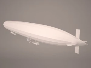 hindenburg airship 3D Model