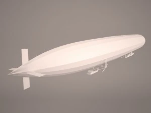 hindenburg airship 3D Model