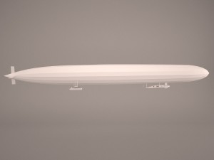 hindenburg airship 3D Модель