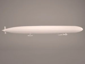 hindenburg airship 3D Model