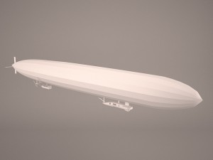 hindenburg airship 3D Модель