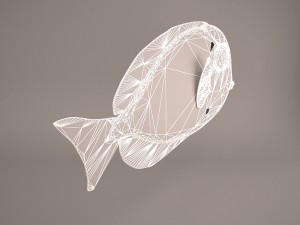 blue tang fish 3D Model