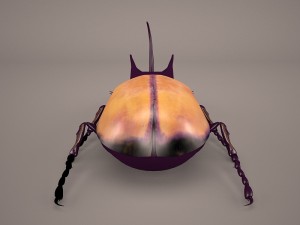 rhinoceros beetle Modelo 3D