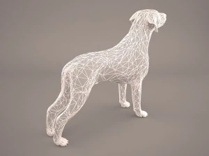 german shorthaired pointer kurzhaar 3D Model