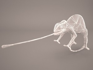 chameleon 3D Model