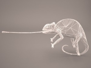 chameleon 3D Model