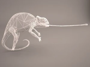 chameleon 3D Model