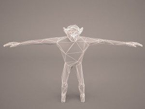 chimpanzee 3D मॉडल