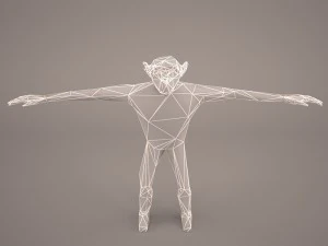 chimpanzee 3D Model