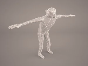 chimpanzee 3D Model