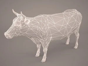 cow 3d model 3D Model