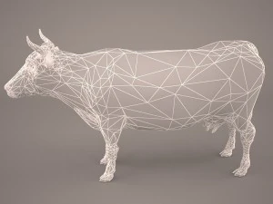 cow 3d model 3D Model