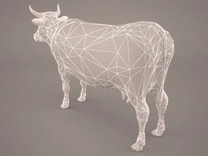 cow 3d model 3D Model