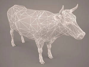 cow 3d model 3D Model