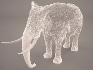 слон 3D Модель