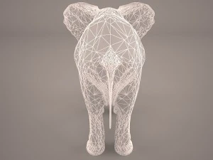 слон 3D Модель