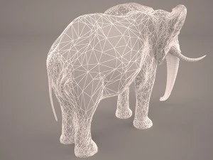 слон 3D Модель