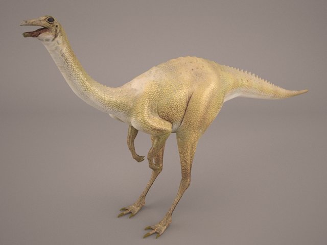 gallimimus 3D Model .c4d .max .obj .3ds .fbx .stl .blend 