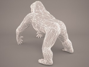gorilla 3Dモデル