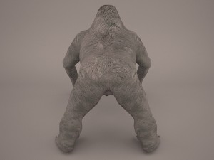 gorilla 3Dモデル