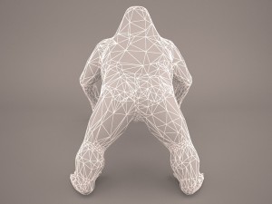 gorilla 3Dモデル