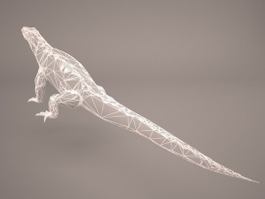 komodo dragon 3D मॉडल