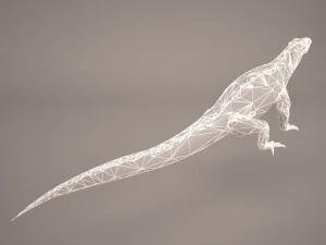 komodo dragon 3D Model