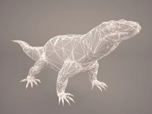 komodo dragon 3D Model
