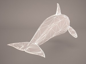 orca whale 3Dモデル