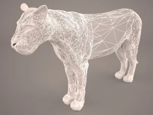lioness 3D Model
