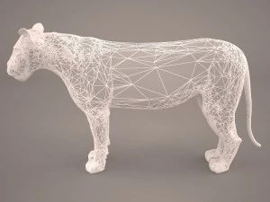 lioness 3D Model