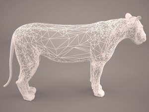 lioness Model 3D