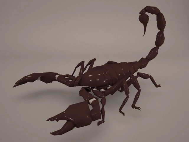 akrep 3D Model .c4d .max .obj .3ds .fbx .stl .blend 