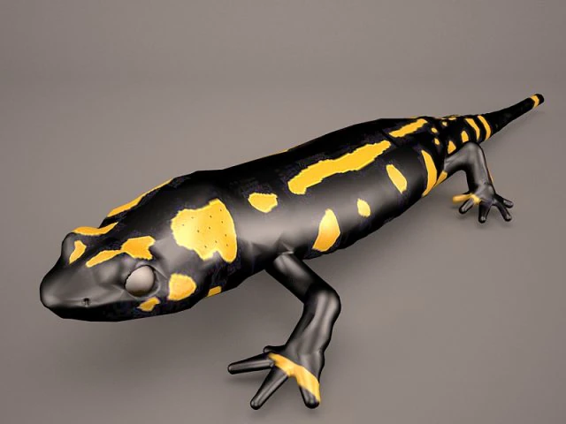 komodo dragon 3D Model .c4d .max .obj .3ds .fbx .stl .blend 