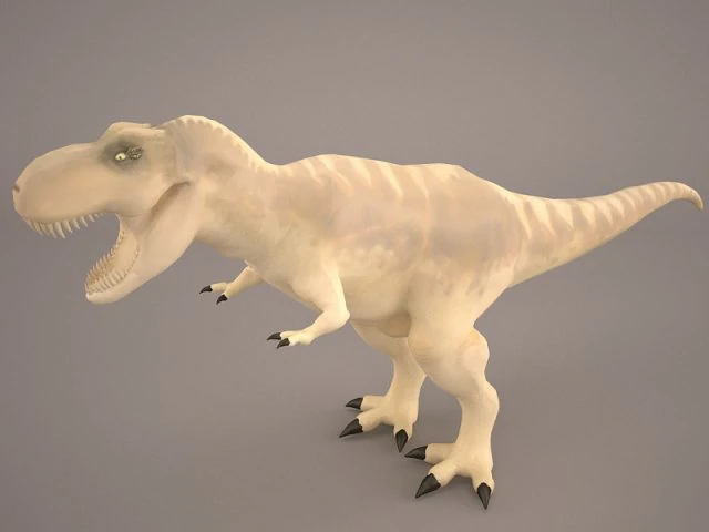 t-rex 3D Model .c4d .max .obj .3ds .fbx .stl .blend 