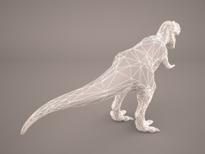 t-rex Modello 3D