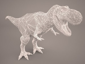 t-rex Modello 3D