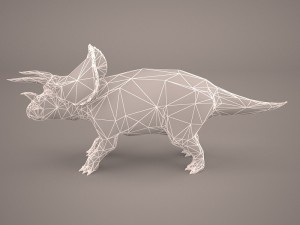 triceratops 3D 모델