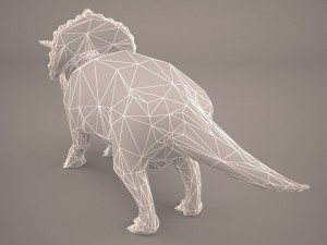 triceratops 3D 모델