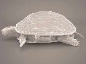 Schildkr&ouml;te 3D Modell