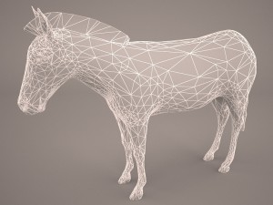 zebra Modèle 3D
