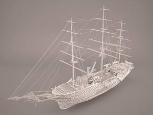 belfaster boat Modelo 3D