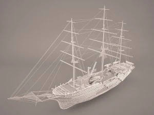 ł&oacute;dź z Belfastu Model 3D