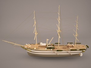 belfaster boat Modelo 3D