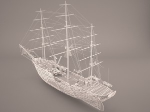 belfaster boat Modelo 3D