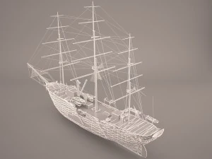 ł&oacute;dź z Belfastu Model 3D